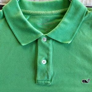 Men’s Green Vineyard Vines Polo Shirt